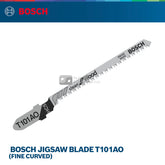 Bosch Jigsaw Blade T101AO (fine curved)